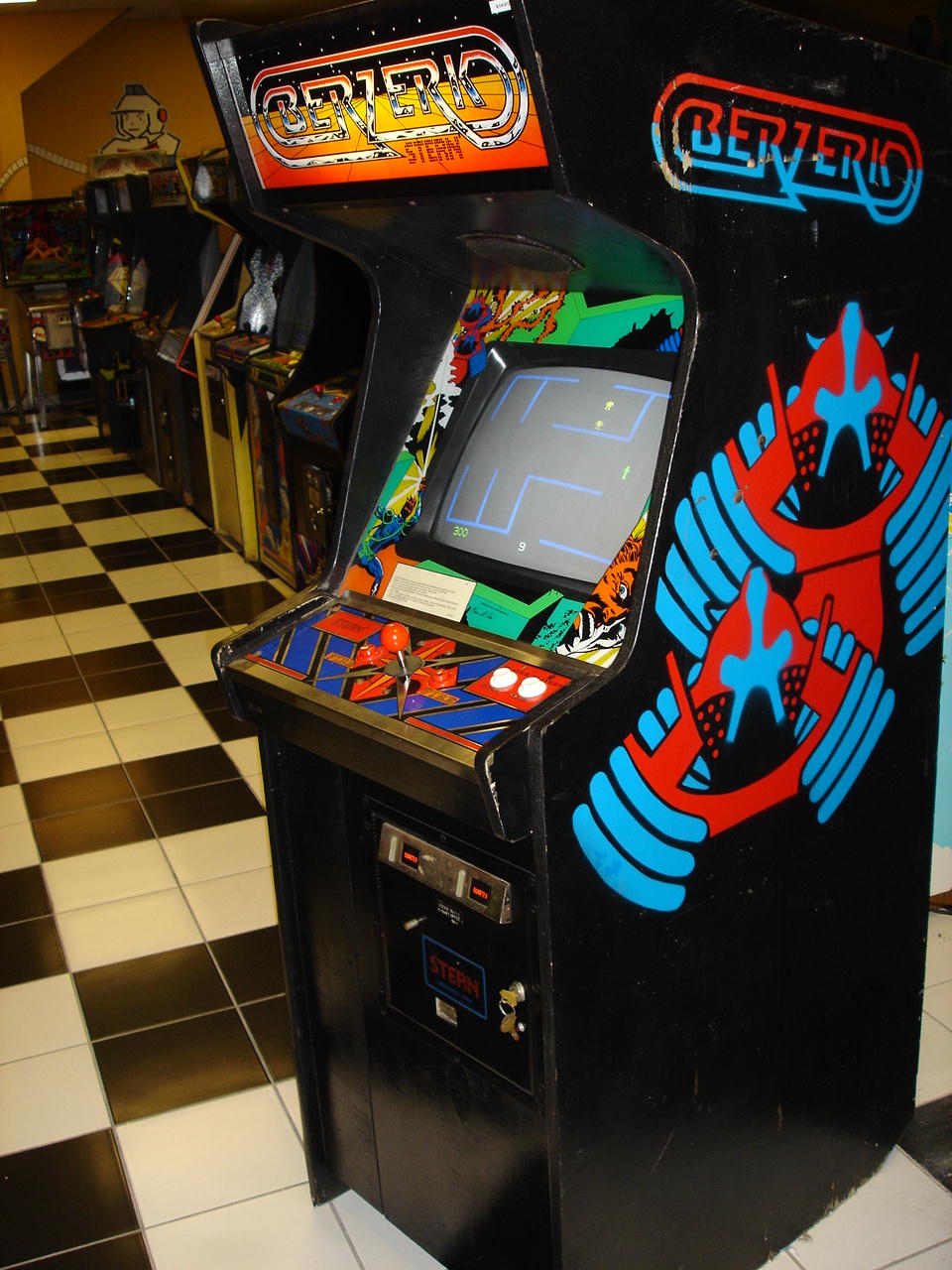 berzerk arcade game deaths